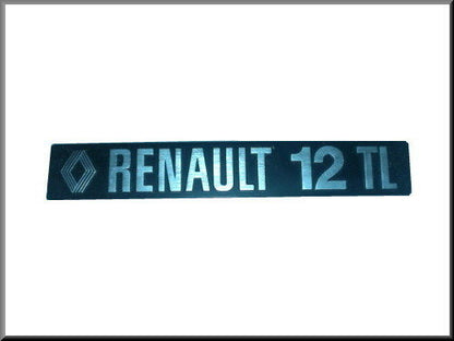 Emblem – Renault 12 TL – OEM 7700569890