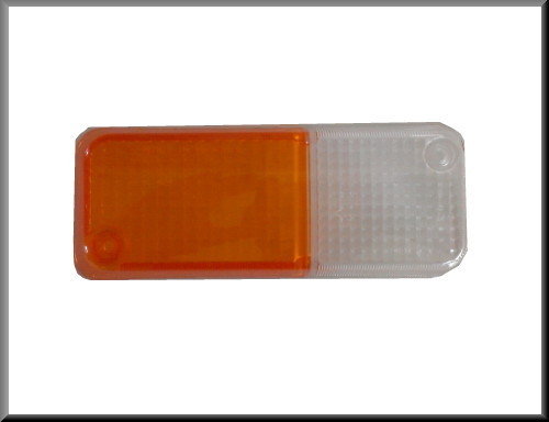 Réflecteur feu de position droit jaune blanc SEIMA – Renault 12 – OEM 7701349010