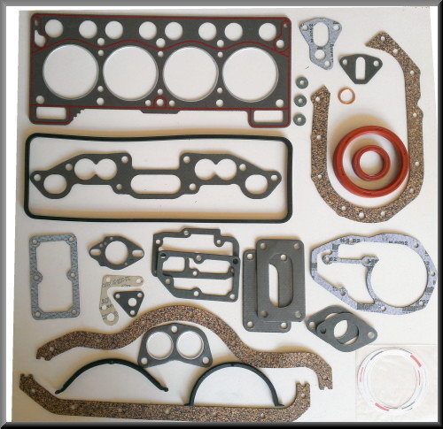 Jeu de joints moteur complet 1289 cc – Renault 12 - Renault 15 - nouveau type – OEM 7701459631