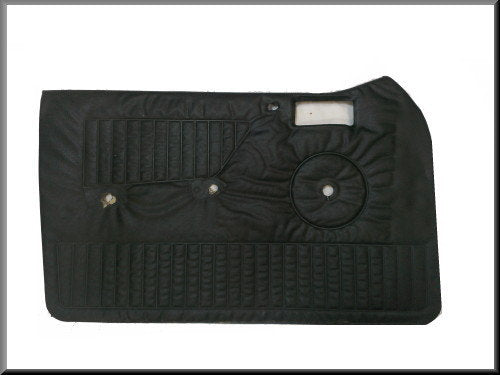 Panneau de porte avant gauche noir – Renault 12 (nouveau type) – Occasion
