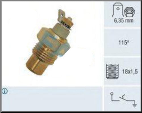 Temperature transmitter – Renault 16 TL, L – OEM 0855268000