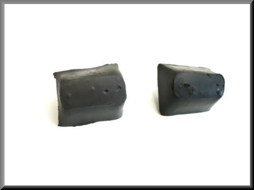 Achterklep bufferset – Renault 16 – OEM 0830051000 / 0830051100