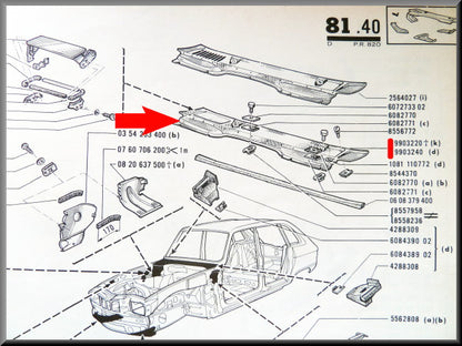 Pare-brise – Renault 16 – OEM 0990324000 – Occasion