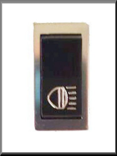 Fog light switch with chrome trim – Renault 16