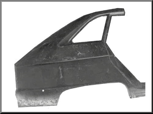 Aile arrière droite avec panneau de serrure – Renault 16 – OEM 7701450487