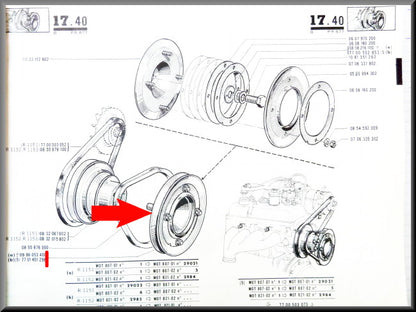 Nokkenas poelie – Renault 16 – OEM 7701451298