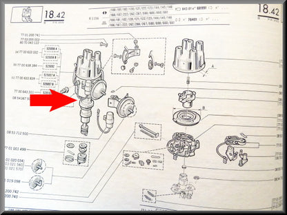 Unité d'allumage – Renault 16 TX, TS – OEM 7700633332 – Occasion