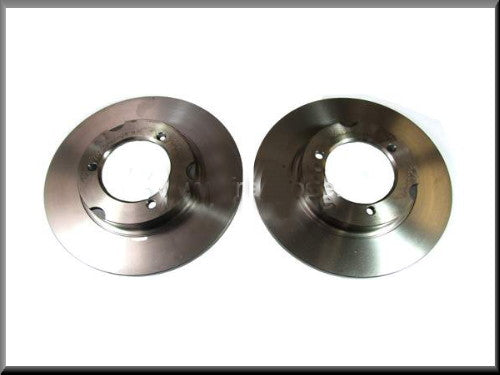 Kit disques de frein avant pour – Renault 16 >1968 – OEM 7700572631