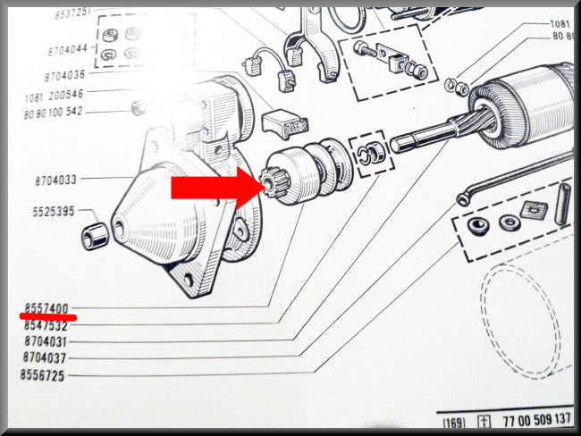 Bendix – Renault 16 – OEM 0855740000