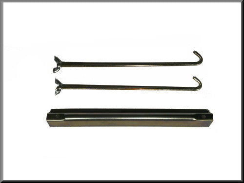 Kit de fixation de batterie – Renault 12 – Renault 15 - Renault 17 - OEM 7700503096 / 7700517251