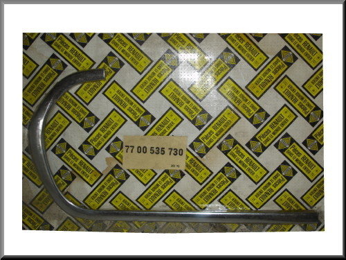 Chrome grille edge right – Renault 12 – OEM 7700535730