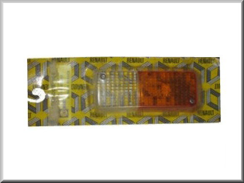 + Réflecteur de feu de position gauche jaune/blanc CIBIE – Renault 12 – OEM 7701005354