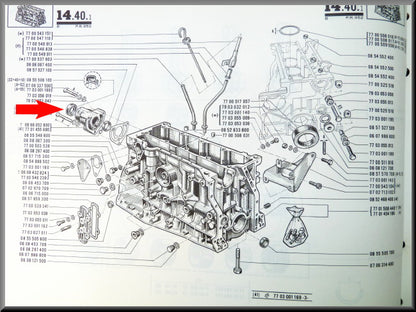 Joint spi d'arbre à cames (32x45x10 mm) – Renault 12 Gordini - Renault 16 - Renault 17 – OEM 0855506100