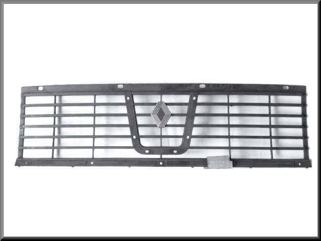 Grill center section with logo – Renault 12 – OEM 7700563200A
