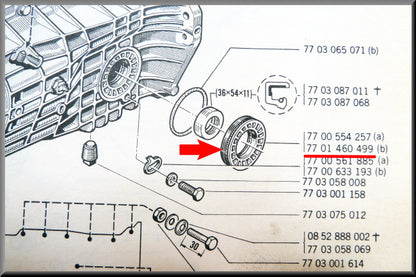 Seal and mounting screw