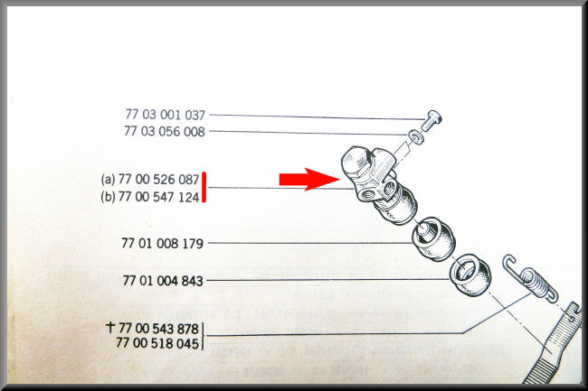 Brake pressure distributor