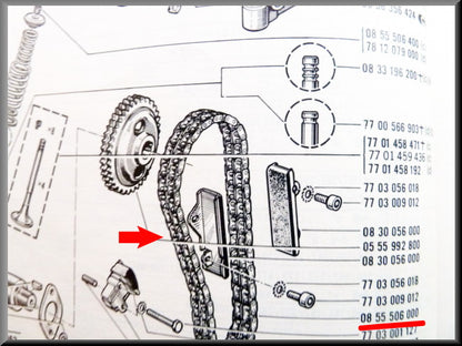 Timing chain.