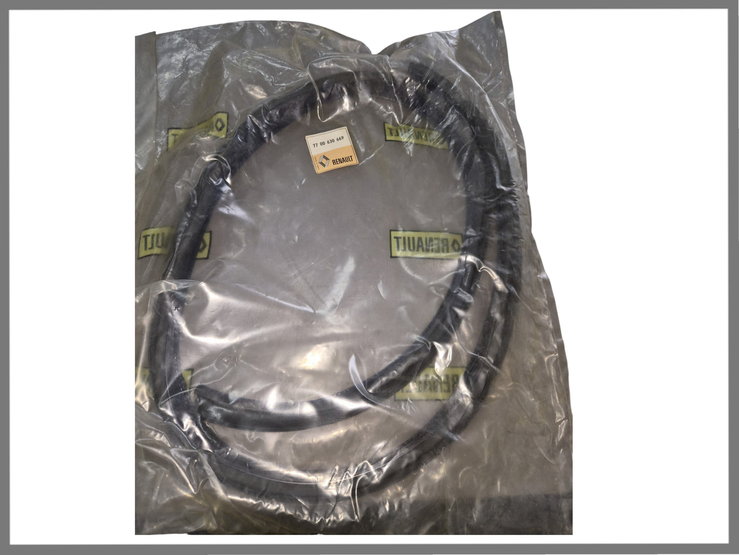 Rubber door seal front left - Renault 17 - OEM 7700630669