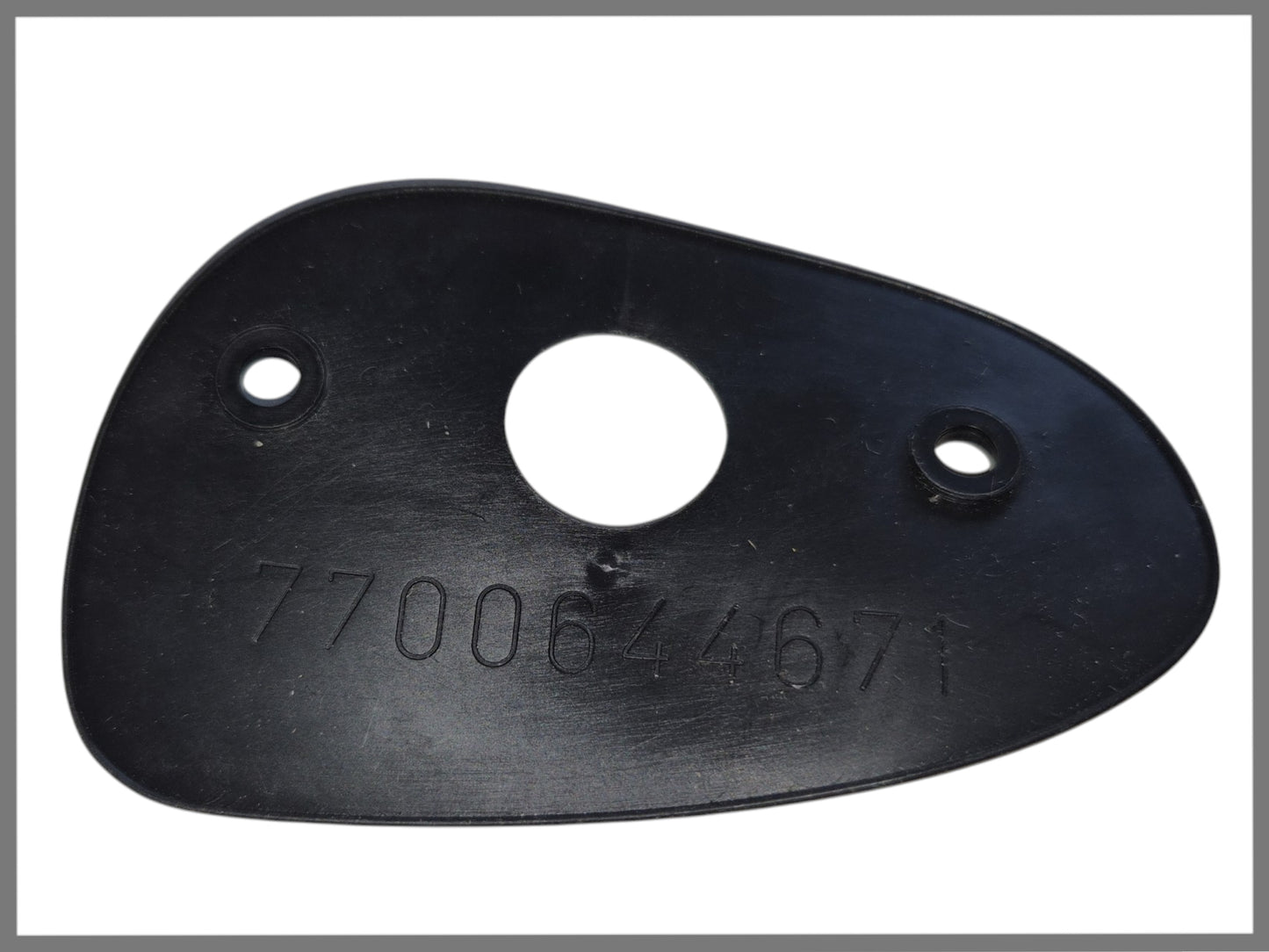 Rubber plaat spiegel bevestiging voorzijde rechts - Renault 20 - Renault 30 OEM 7700644672