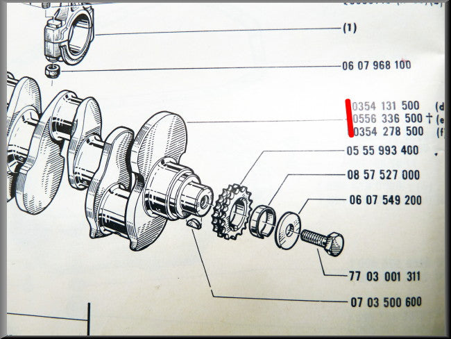 Vilebrequin R16 L (5 trous, hors consigne de 150 euros pour reprise)