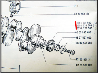Vilebrequin R16 L (5 trous, hors consigne de 150 euros pour reprise)