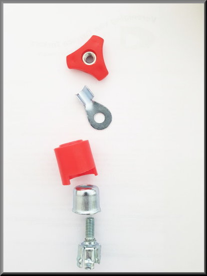 Battery terminal clamp (positive) – Renault 12 - Renault 15 - Renault 16 - Renault various