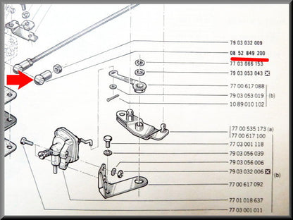 Ball joint throttle control