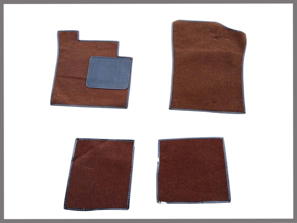Mat set dark brown - Renault 20 - Renault 30 - OEM 7701348138 B
