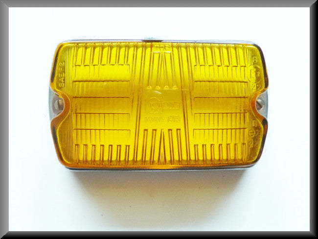 Verre de phare avec cerclage chromé – Renault 16 TS