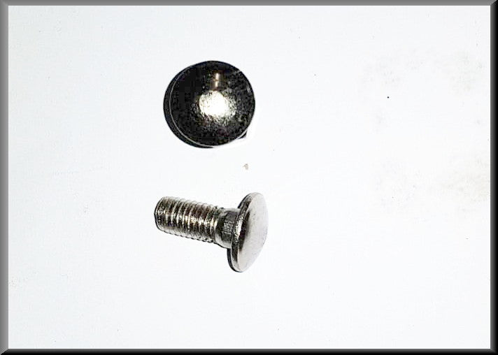 Boulon (INOX) pare-chocs – Renault 12 – OEM 0705304104