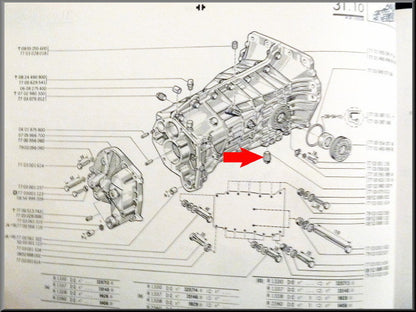 Aftapplug versnellingsbak (magnetisch) – Renault 12 – Renault 15 - Renault 16 - OEM 0702980300