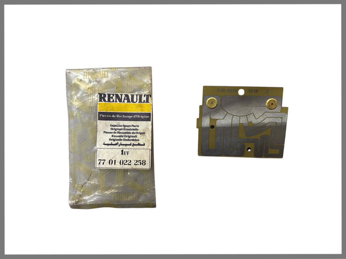 Régulateur de chauffage - Renault 20 - Renault 30 - OEM 7701022258