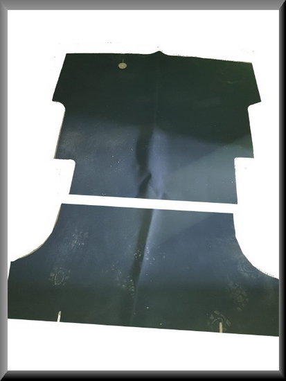 Tapis de coffre et de banquette arrière (caoutchouc) – Renault 16 – OEM 0857555400