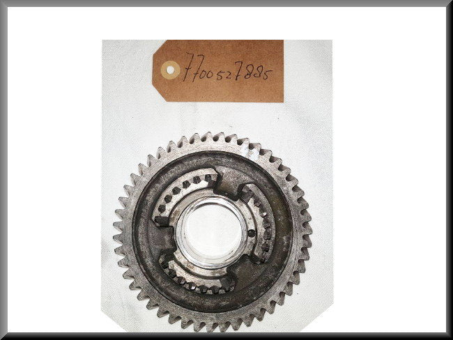 Tandwiel 1e versnelling (47 tanden) – Renault 12 – Renault 16 - Renault 8 - Renault divers - OEM 7700527885
