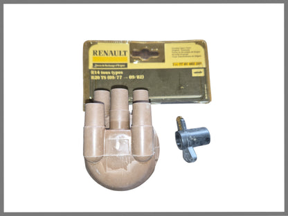 Verdelerkap plus rotor - Renault 14 - Renault 20 - OEM 7701402245