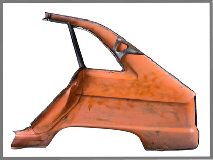 Achterscherm met slotplaat - Renault 16  - OEM 7701450487