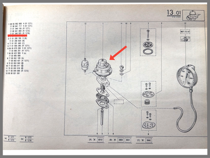 Pompe à essence - Renault 20 - OEM 7701348925