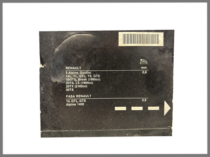 Spark plug set of 4 - OEM 7701402549