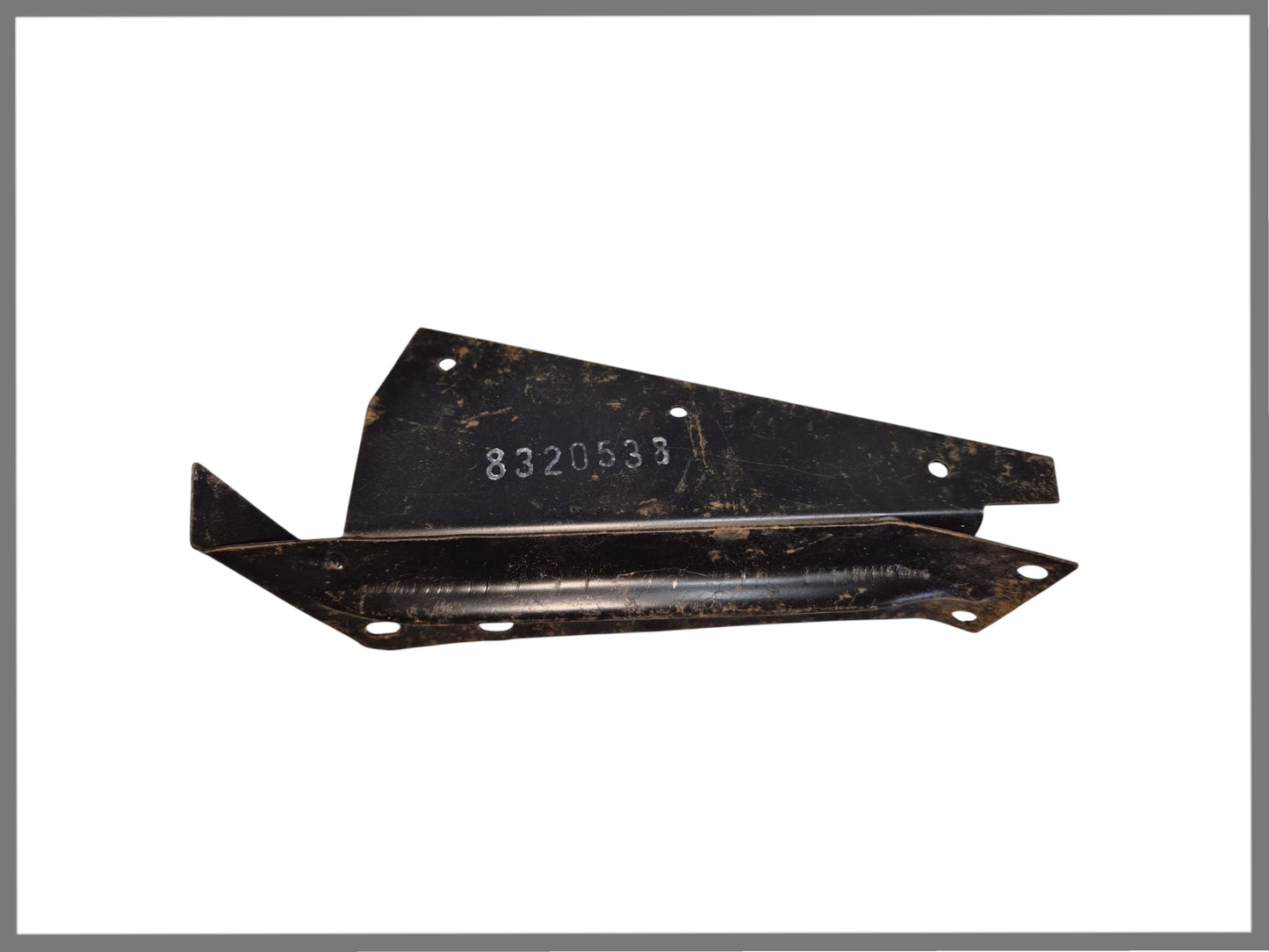 Rear right wing support – Renault 8 – Renault 10 - OEM 0832053800