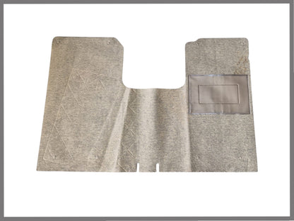 Tapis de sol beige moucheté RHD - Renault 16 - OEM 7700565652