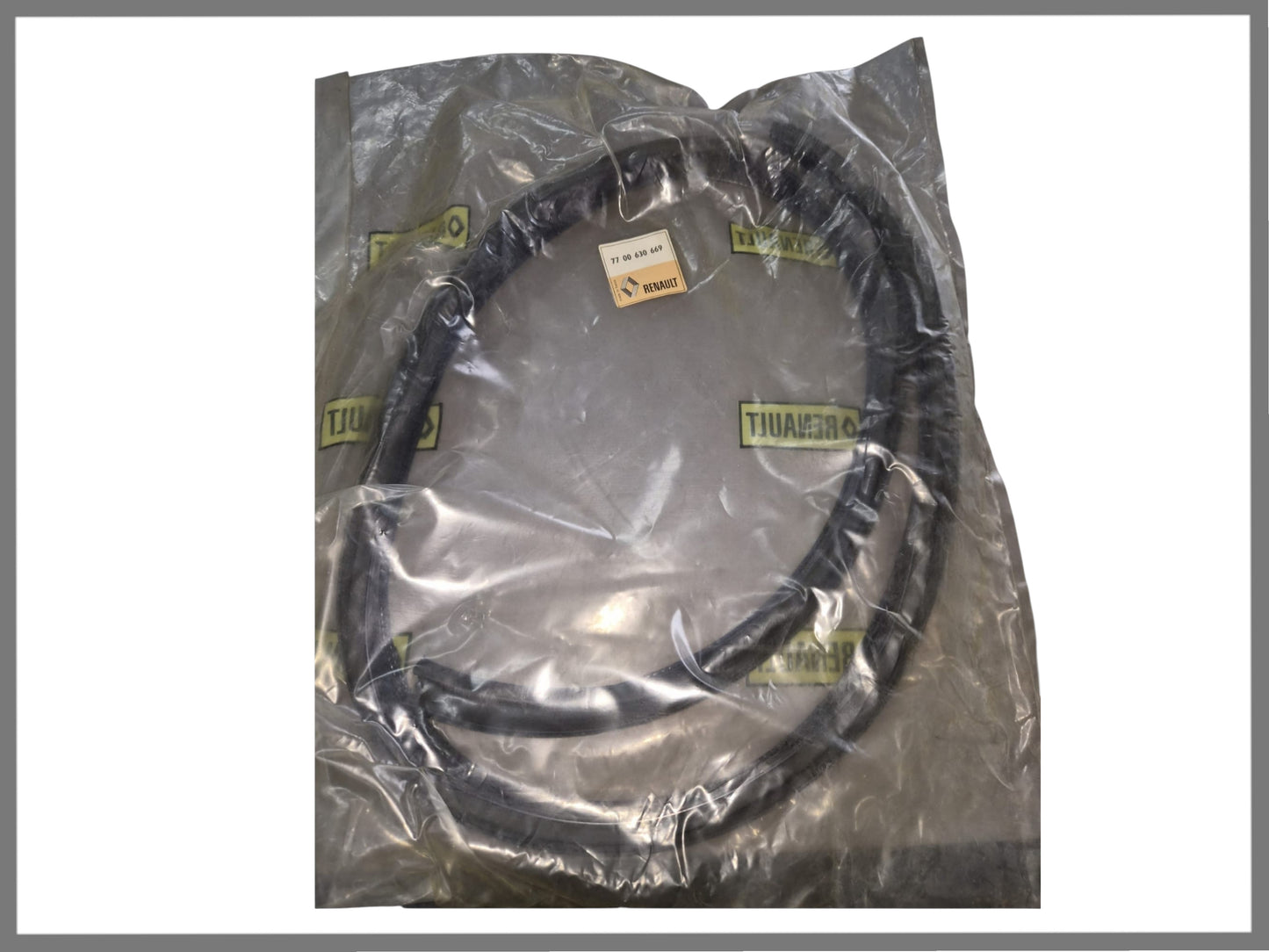Rubber door seal front left - Renault 17 - OEM 7700630669
