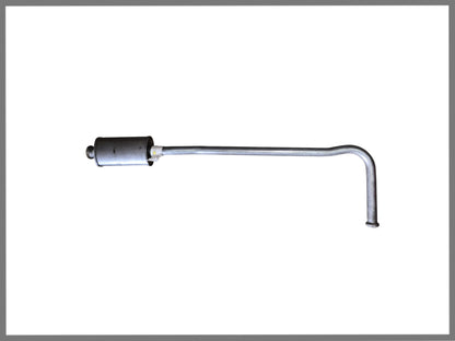 Middle silencer - Renault Clio - OEM 7700797710