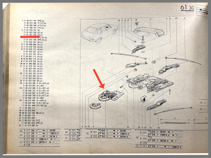 Régulateur de chauffage - Renault 20 - Renault 30 - OEM 7701022258