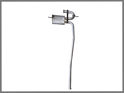 Auspuffrohr und Schalldämpfer mit Halterungen – Renault 19 – OEM 7700787221 und 7700800119 und 7700800120
