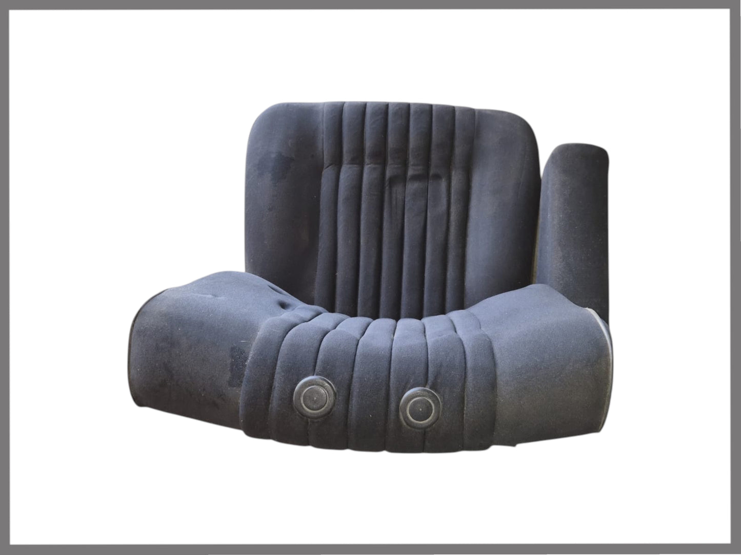 Bestuurders stoel TX zwart stof – Renault 16