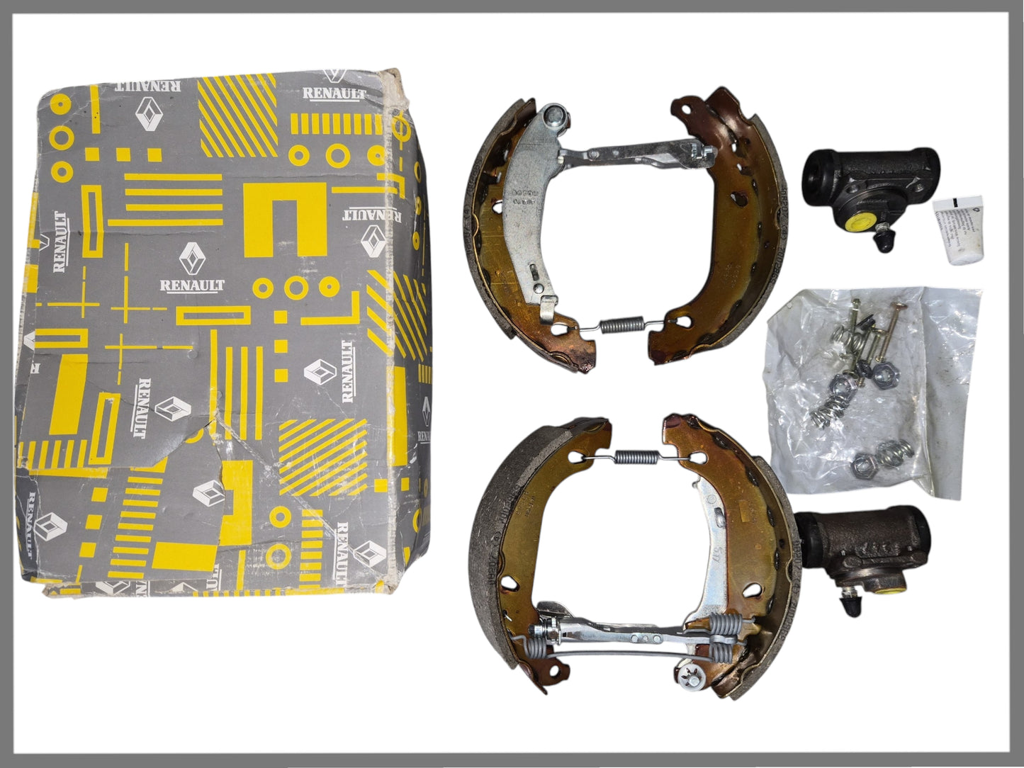 Kit de mâchoires de frein complet - Renault 19 - OEM 7701205097