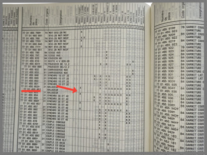 Synchronisatienaaf eerste en tweede versnelling met 30 tanden - Renault 5 - Renault 12 - Renault 16 - Alpine 110 - OEM 7701455852 en 7701455853