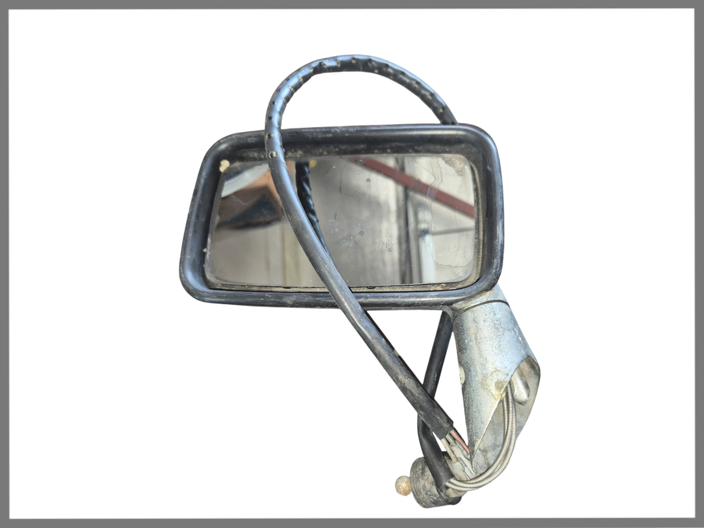 Rétroviseur extérieur avant gauche (chromé et occasion) - Renault 20 - Renault 30 - 7701365478