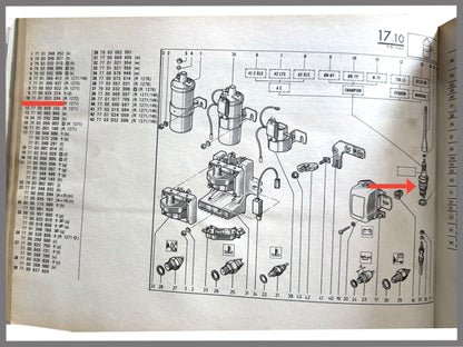 Bougie - Renault 20 - OEM 7701023334