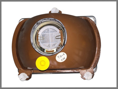 Headlight left - Renault 14 - Renault Rodeo 6 (Bilux phase 2) - OEM 7701348898 - NOS